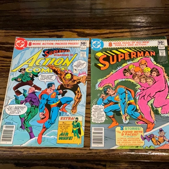 DC Comics | Other | Vintage Superman Comic Books | Poshmark